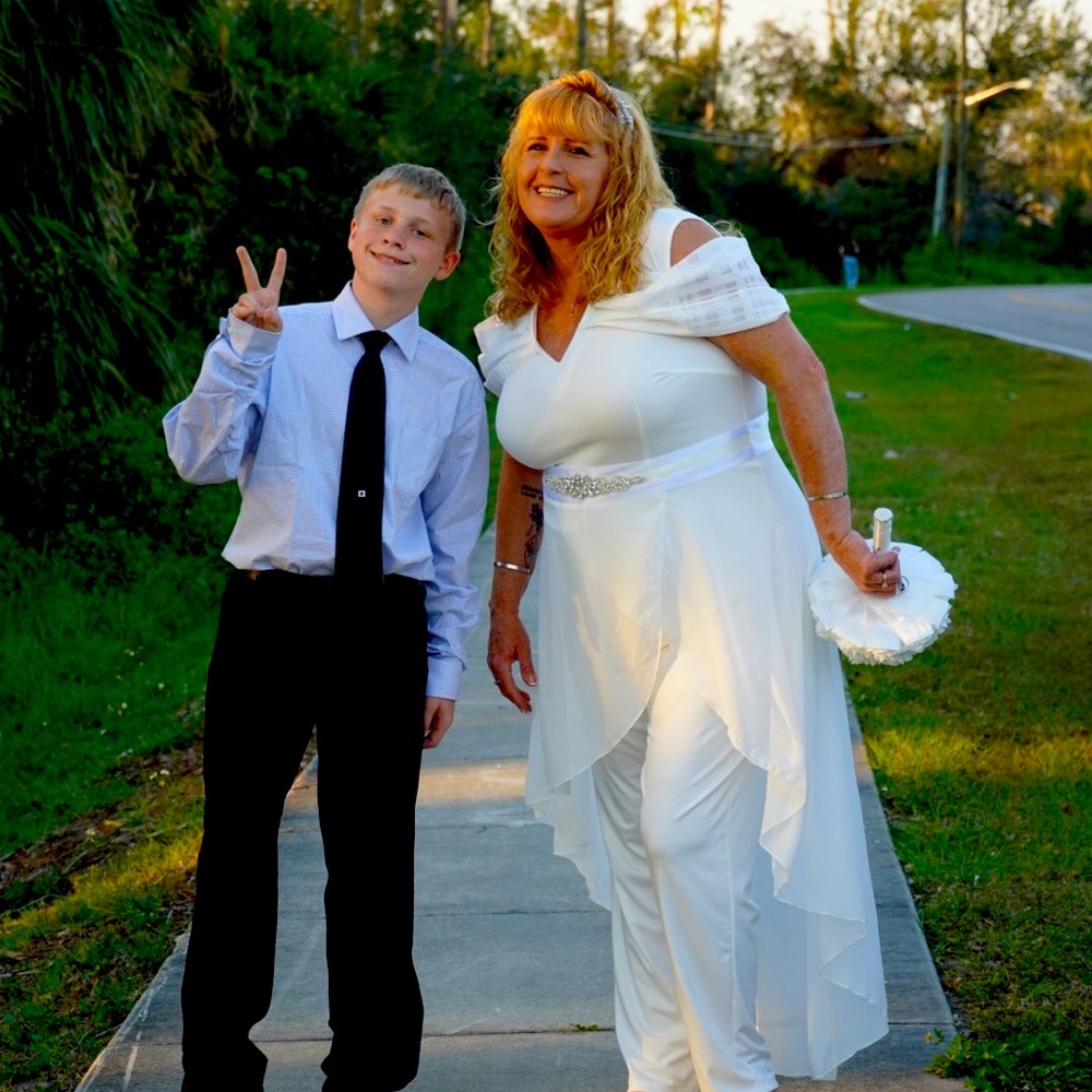 Wedding jumpsuit!